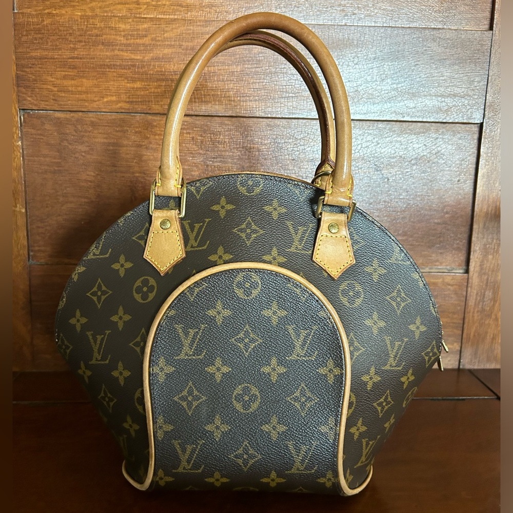 Louis Vuitton Eclipse PM Monogram Coated Canvas Top Handle Bag